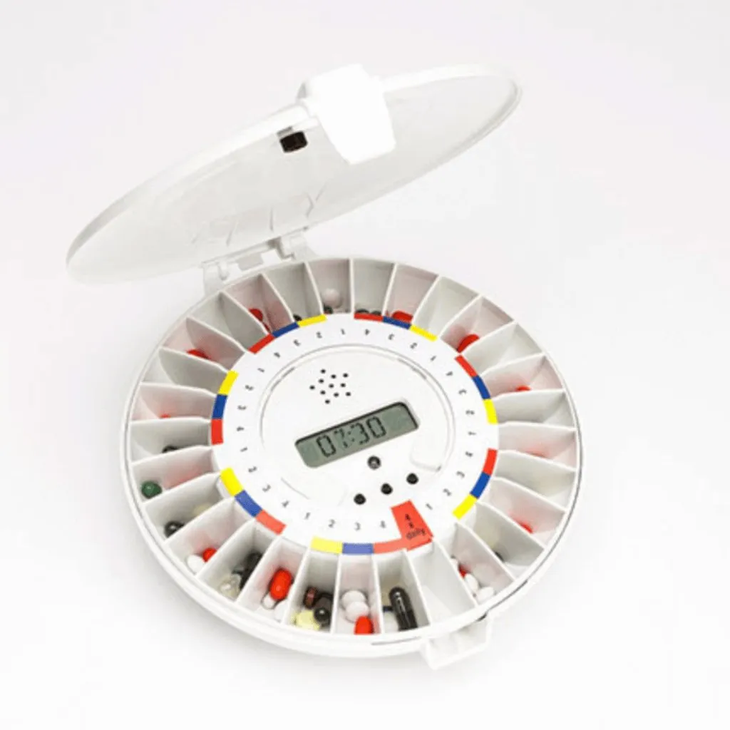 Pivotell Careousel MK3 Automatic Pill Dispenser With Spare Tray