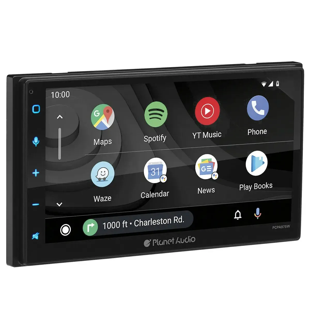Planet Audio PCPA975W 6.75" Bluetooth Wireless / Wired Apple CarPlay Android Auto Car Audio Receiver