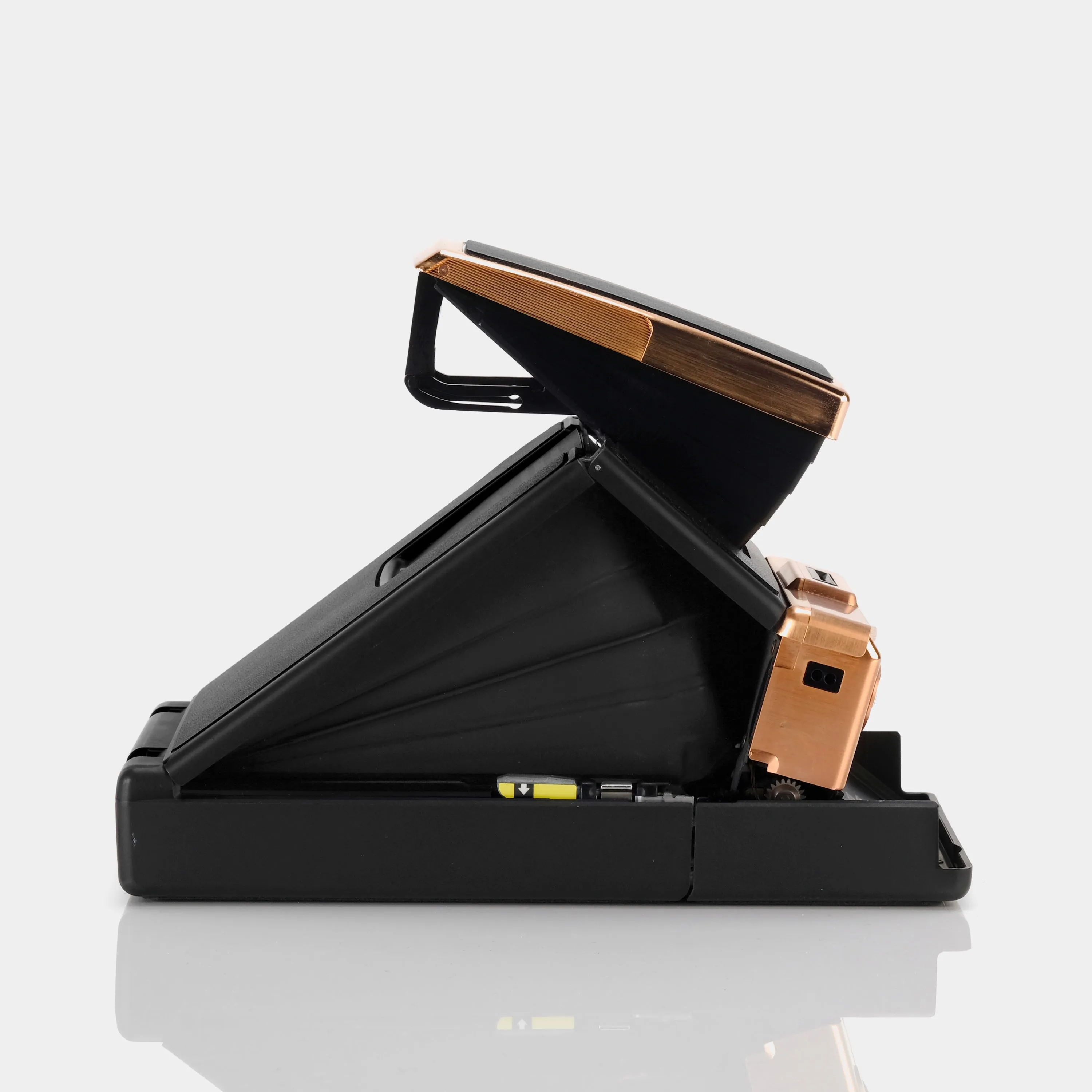Polaroid SX-70 Alpha 1 Model 2 Black with Rose Gold Folding Instant Film Camera