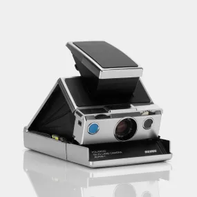 Polaroid SX-70 Alpha 1 Revue Chrome Folding Instant Film Camera