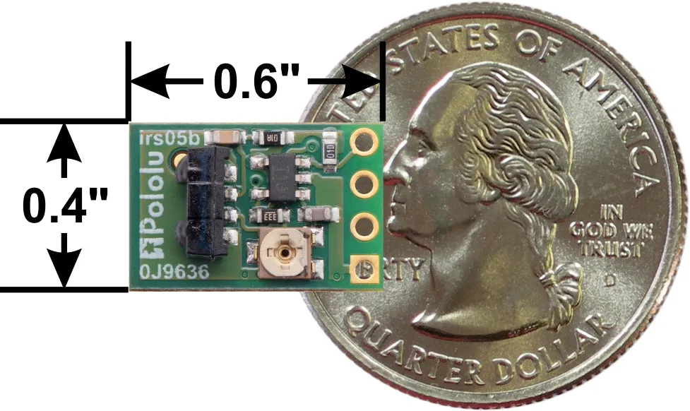 Pololu 38 kHz IR Proximity Sensor (Fixed Gain, High Brightness)