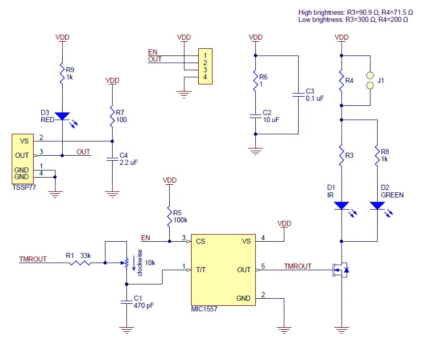Pololu 38 kHz IR Proximity Sensor (Fixed Gain, High Brightness)