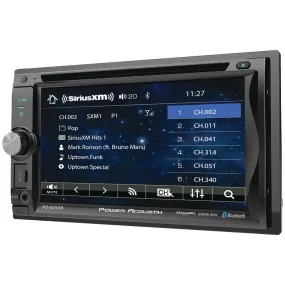 POWER ACOUSTIK PD-625XB 6.2 Incite Double-DIN In-Dash Detachable LCD Touchscreen DVD Receiver with Bluetooth(R) (SiriusXM(R) ready)