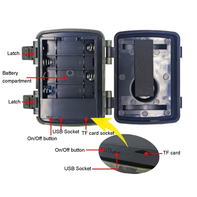 PR600A 20 Million 1080P HD Infrared Cameras 38 Infrared Lamp Monitoring Cameras