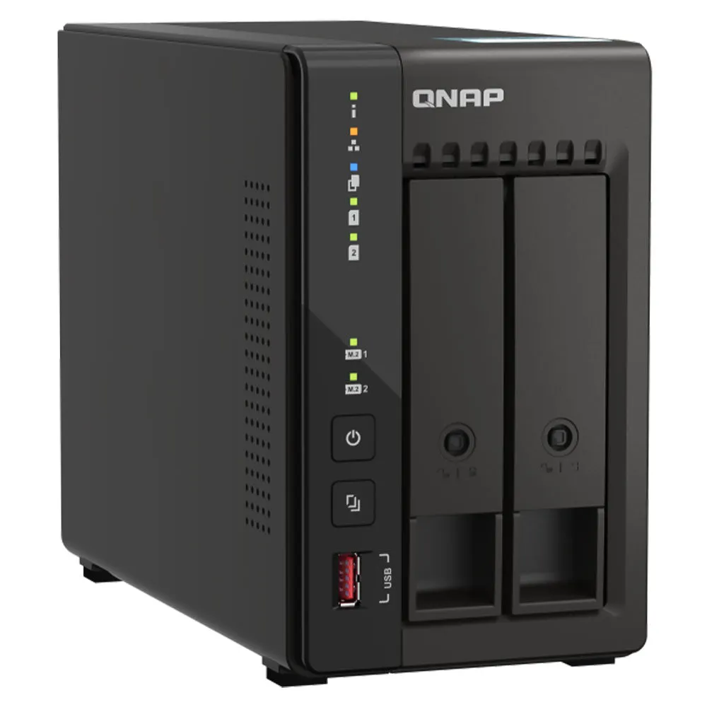 QNAP TS-253E 2-Bay Cloud Storage NAS Enclosure