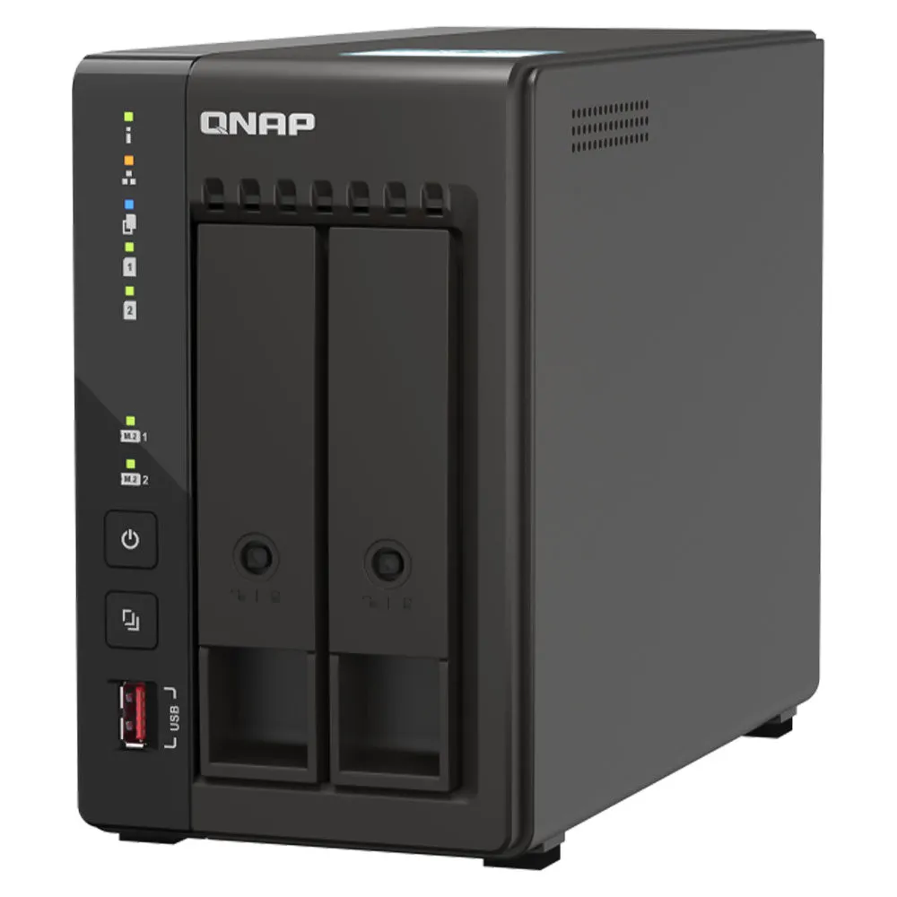 QNAP TS-253E 2-Bay Cloud Storage NAS Enclosure