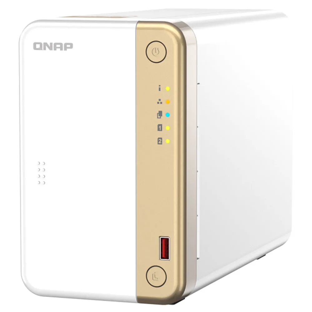 QNAP TS-262 2-Bay Cloud Storage NAS Enclosure