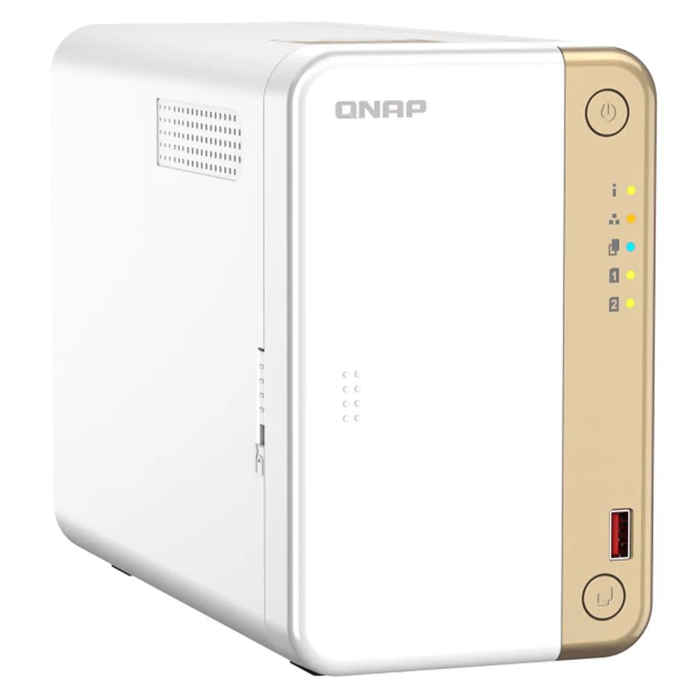 QNAP TS-262 2-Bay Cloud Storage NAS Enclosure