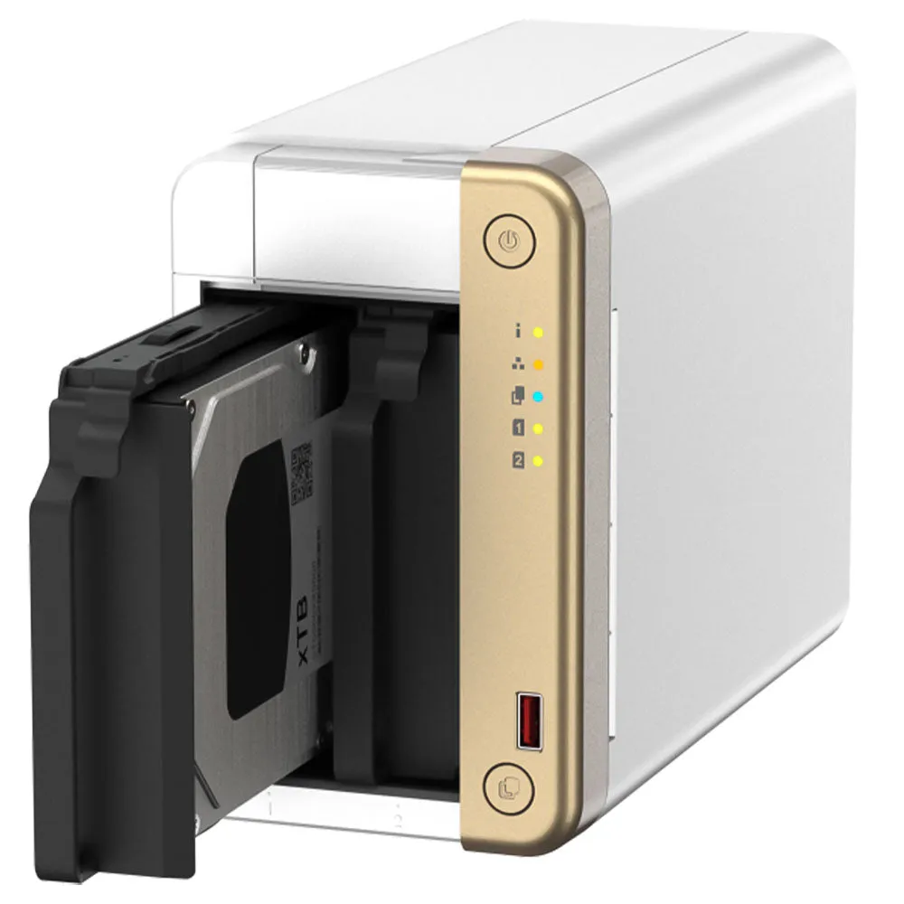 QNAP TS-262 2-Bay Cloud Storage NAS Enclosure