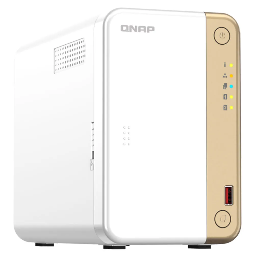 QNAP TS-262 2-Bay Cloud Storage NAS Enclosure