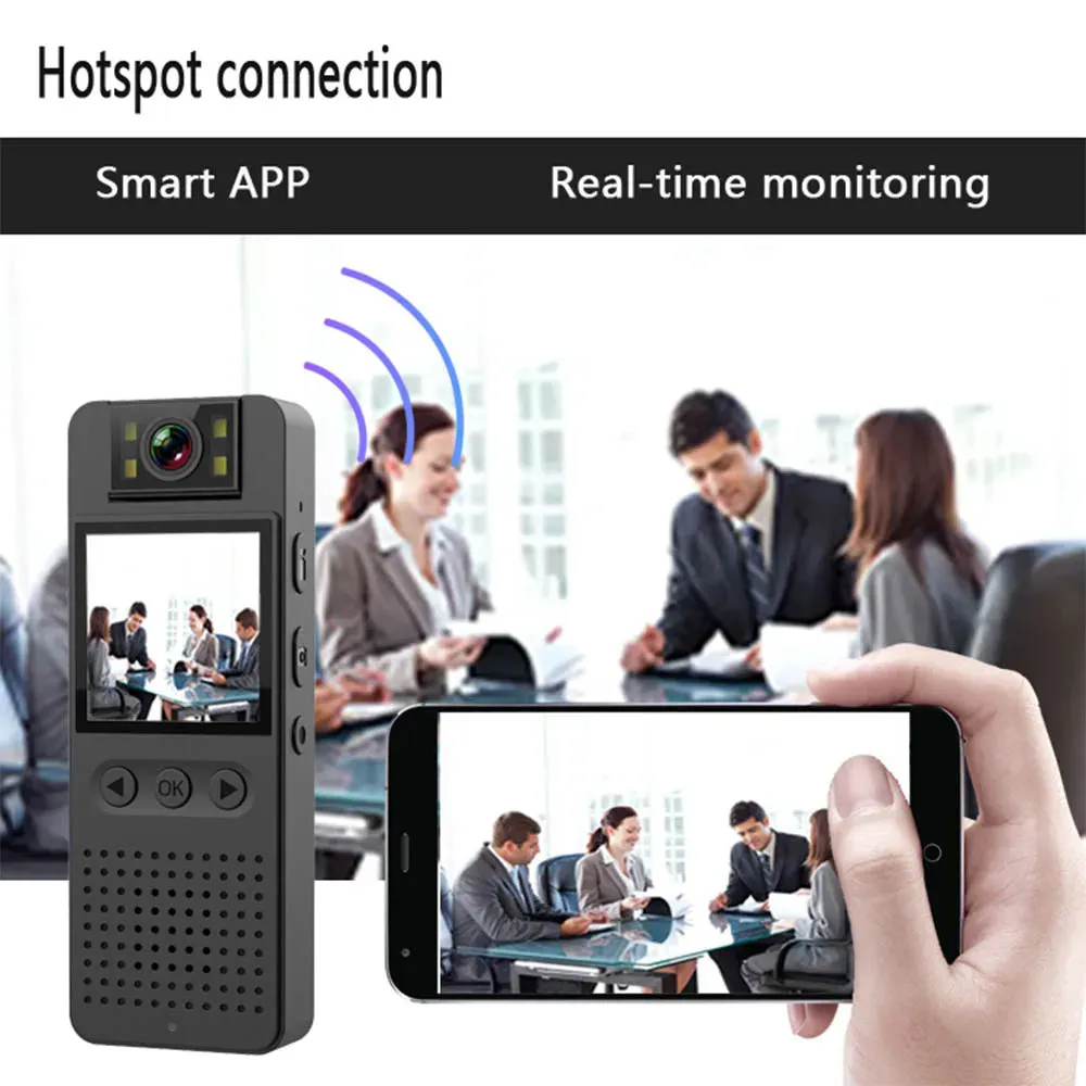 RECON GS2 L12 Genuine HD Mini Camera with Night Vision, Photo, Video & Motion Detection Features