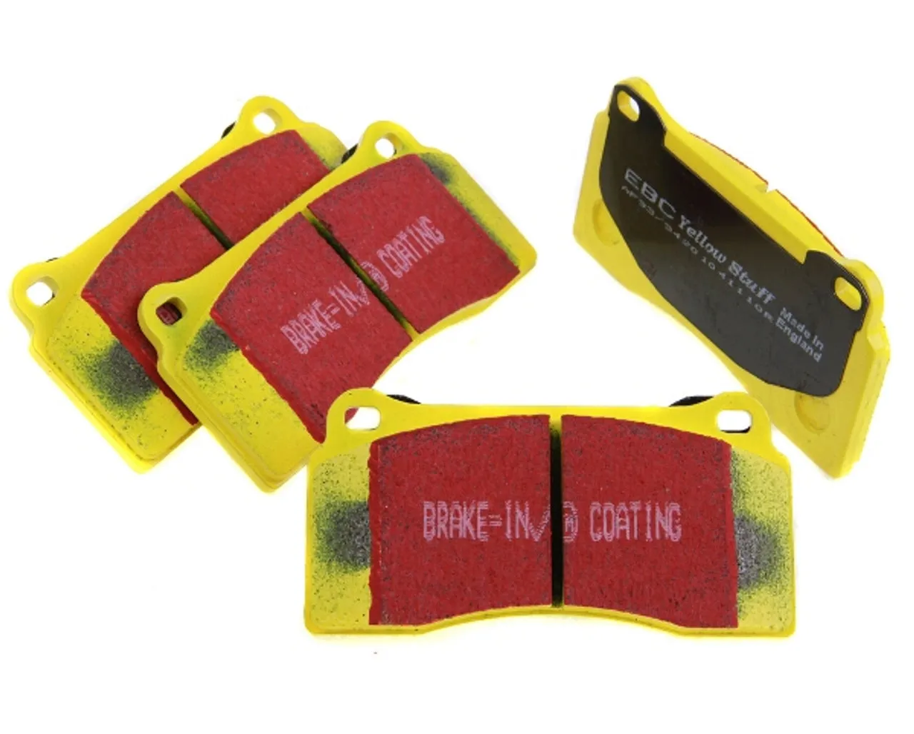 Replacement Brake Pads For Racingline 4-Piston 'Stage 2 EVO' Calipers (Kits From 2021 )