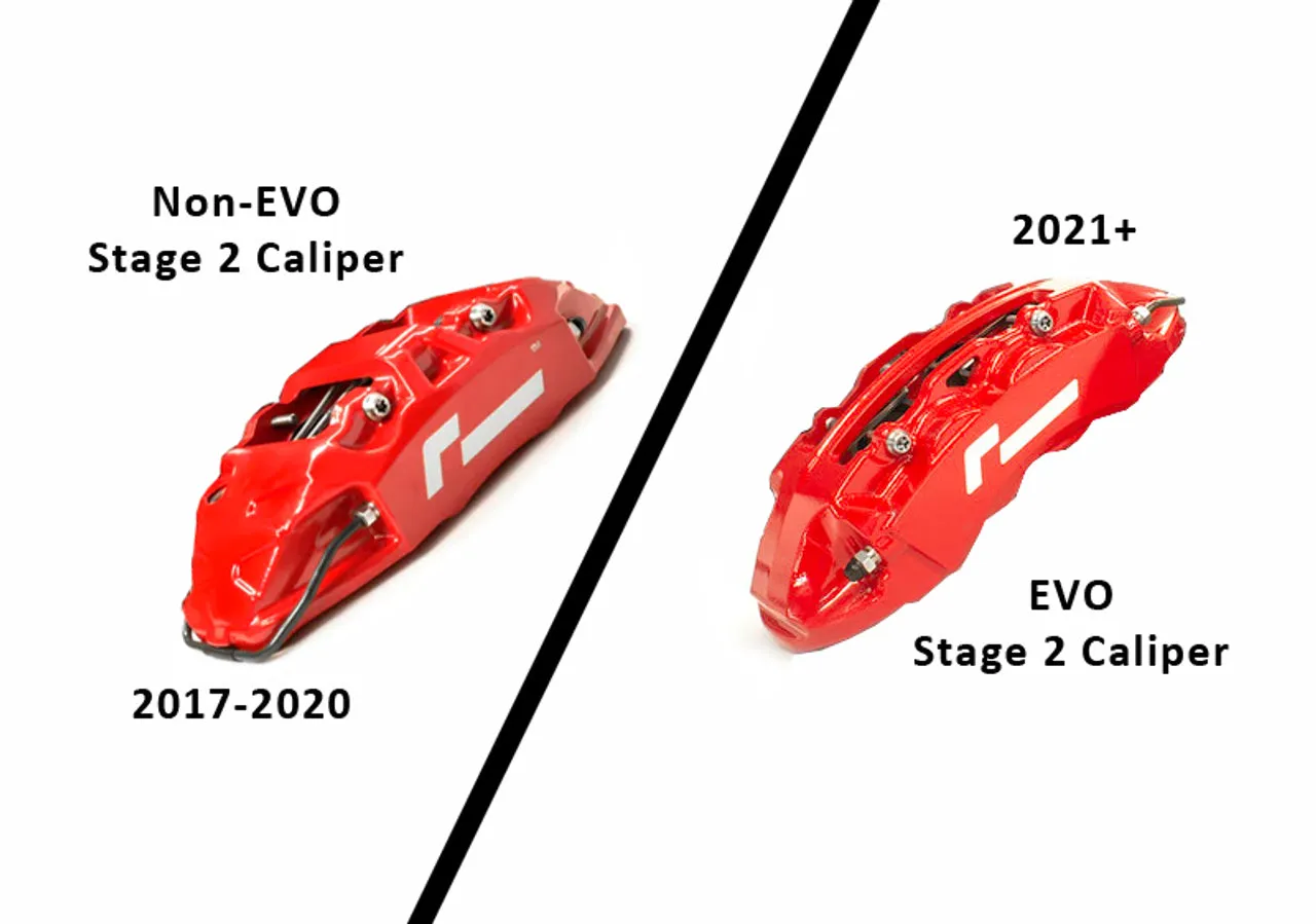 Replacement Brake Pads For Racingline 4-Piston 'Stage 2 EVO' Calipers (Kits From 2021 )