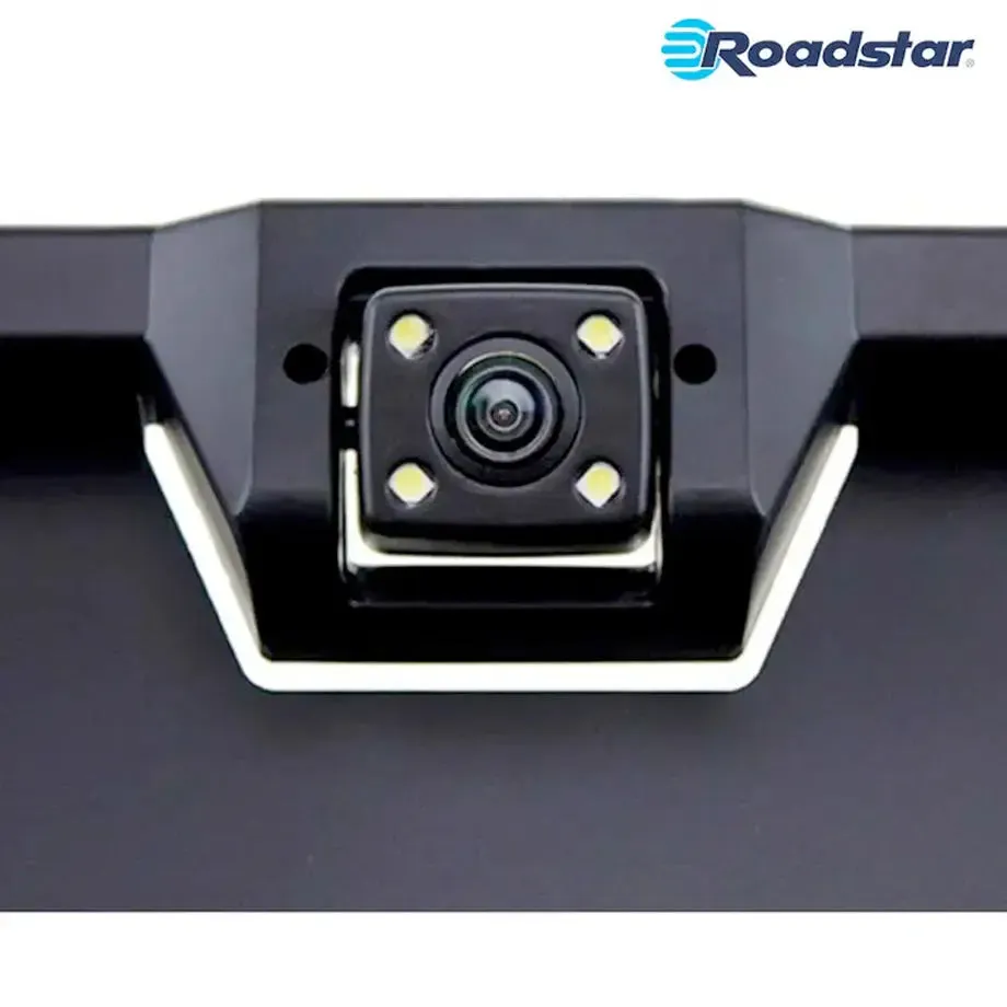 Roadstar 5.25 Inch Single Din Media Player  FREE Number Plate Camera