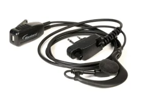 Rugged Lapel Microphone with scorpion ear piece for Icom F33/F43/F43TR/ F14/F24/F3001/ F4001/F3101D/F4101D/ F3021/F4021 Radios. WB#WC-Scorpion-I3
