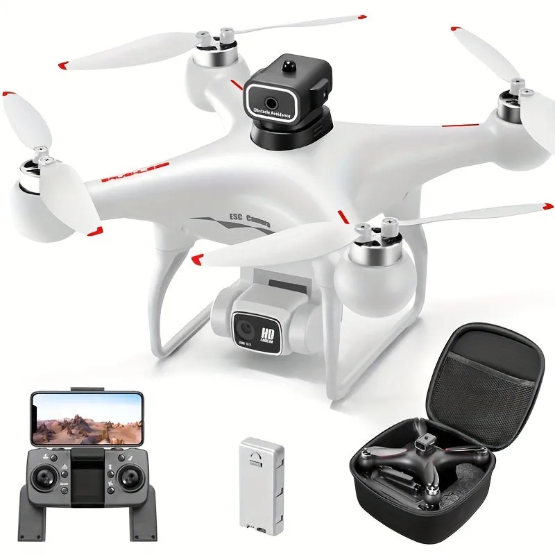 S116 MAX Brushless Optical Flow Drone with Dual Cameras, Headless Mode, 360° Obstacle Avoidance, WIFI FPV, Phone App Control