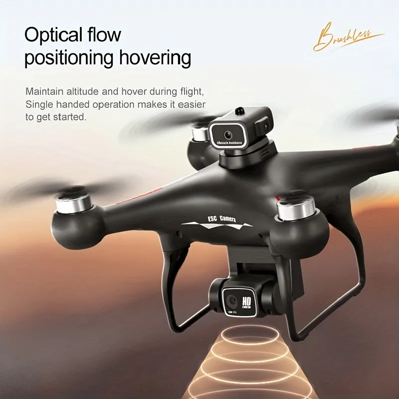 S116 MAX Brushless Optical Flow Drone with Dual Cameras, Headless Mode, 360° Obstacle Avoidance, WIFI FPV, Phone App Control