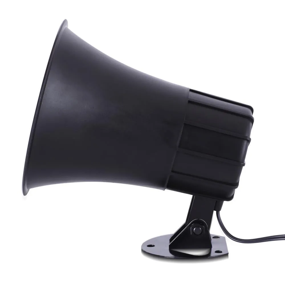 Siren Horn Speaker System With Handheld Pa Microphone