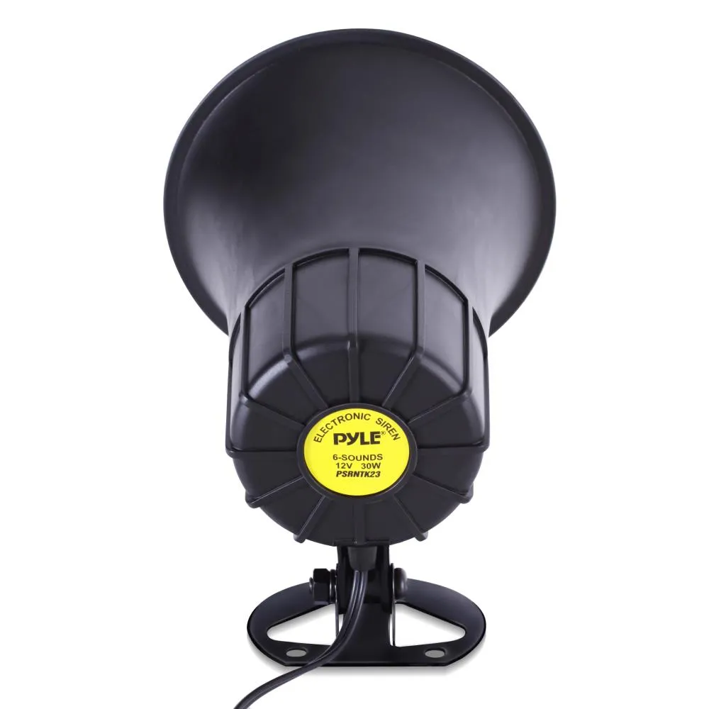 Siren Horn Speaker System With Handheld Pa Microphone