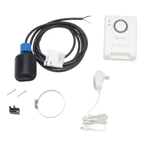 SJE Xpert Alert High Liquid Level Sump Pump Alarm System | Indoor NEMA 1, Multi-Function Alerts, LED Light Ring, Battery Backup, CSA/UL Certified