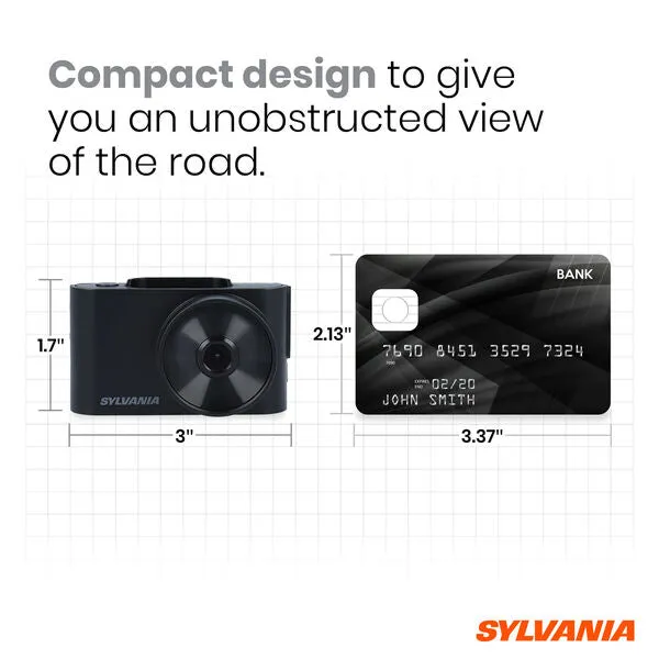 SLB RDSGHT-BASIC.BX Sylvania Roadsight Basic Dash Camera