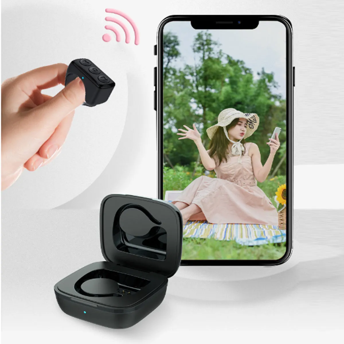 Smart Clicker Ring Multi-Functional Remote Control