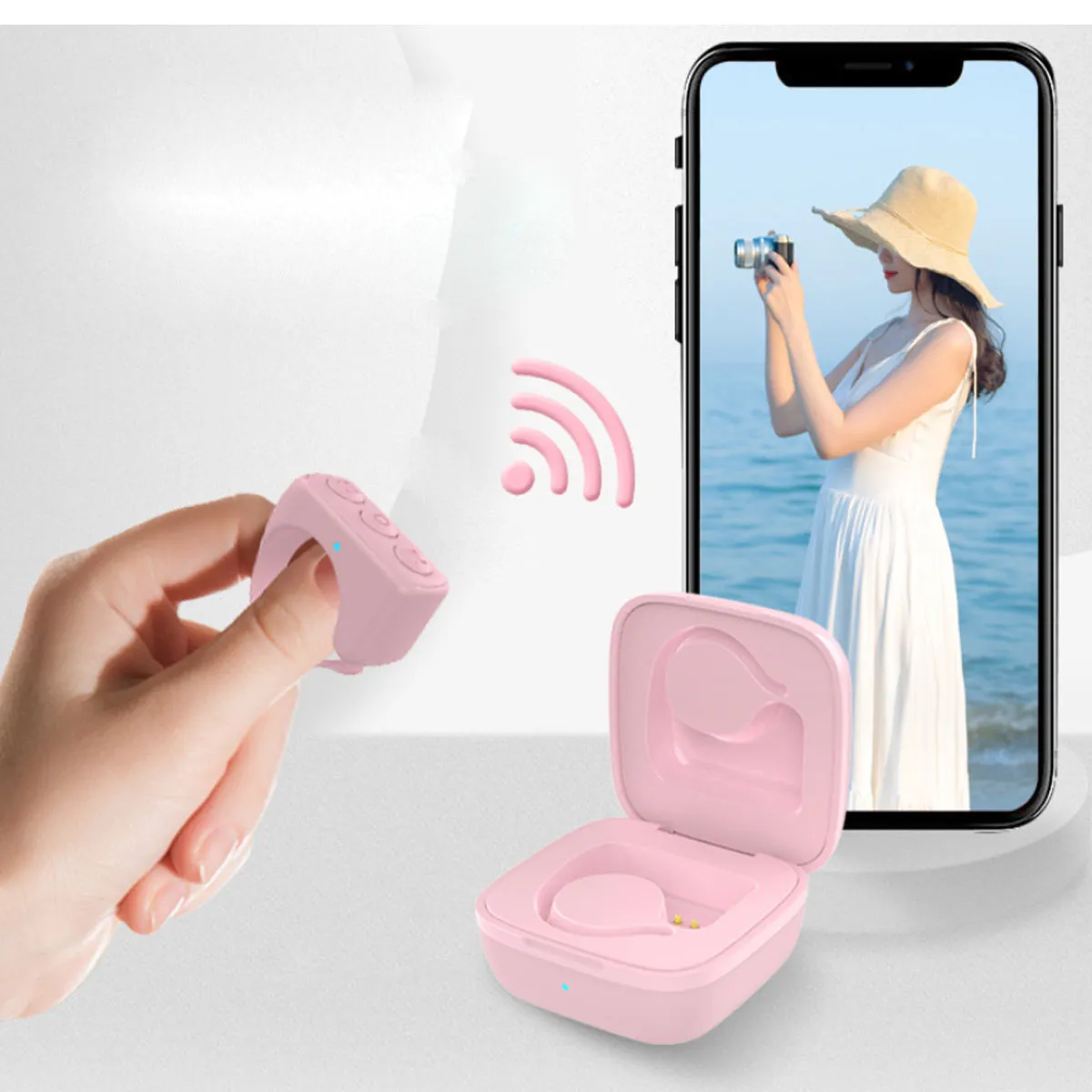 Smart Clicker Ring Multi-Functional Remote Control
