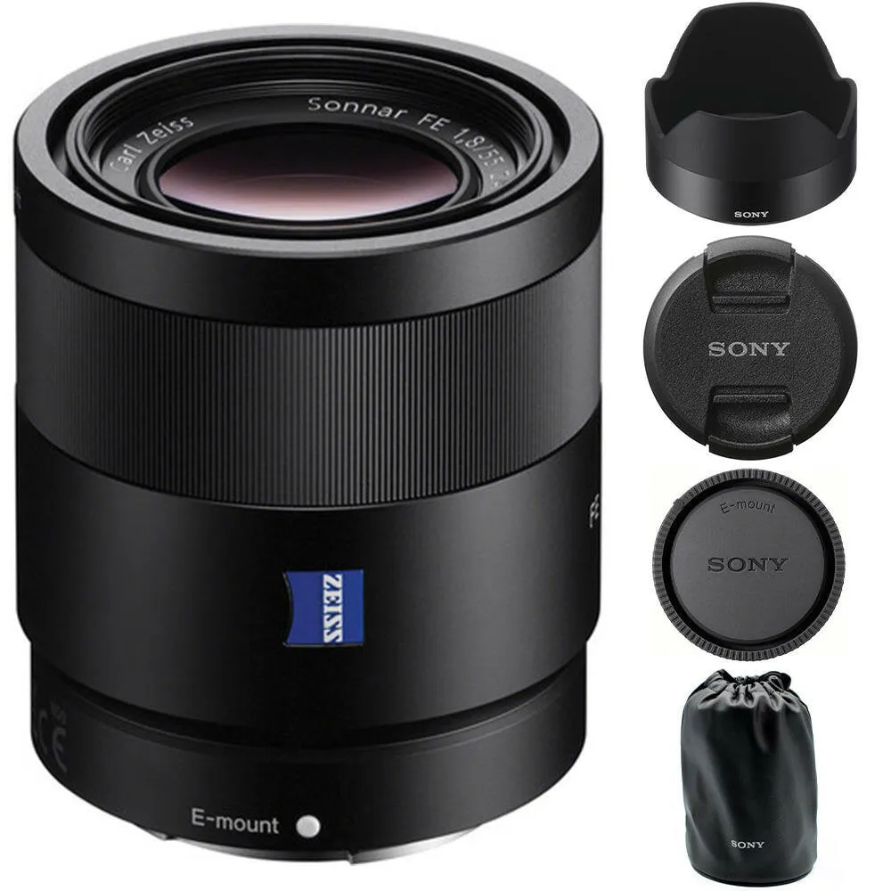 Sony a7 III Mirrorless Camera with FE 55mm f/1.8 ZA Lens