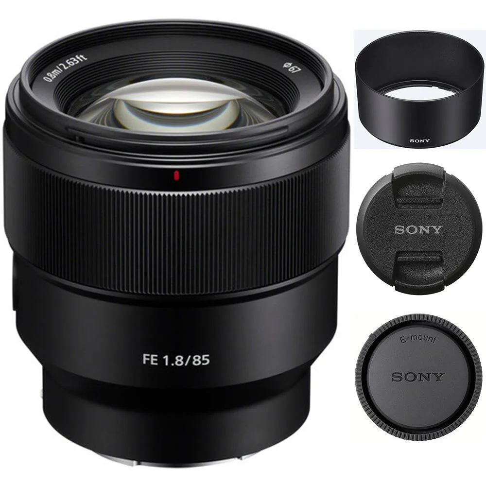 Sony A7 III Mirrorless Camera with FE 85mm f/1.8 Lens
