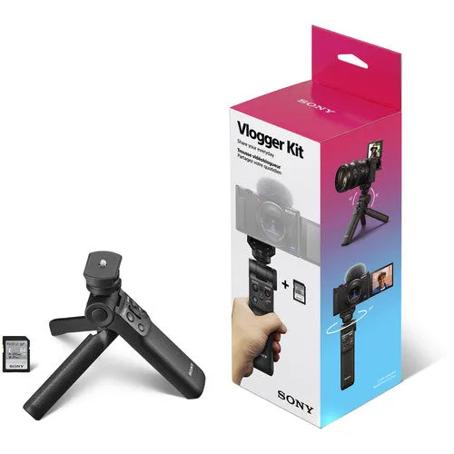 Sony ACCVC1 Vlogger Accessory Kit (Gpvpt2Bt   SFE64/T1)