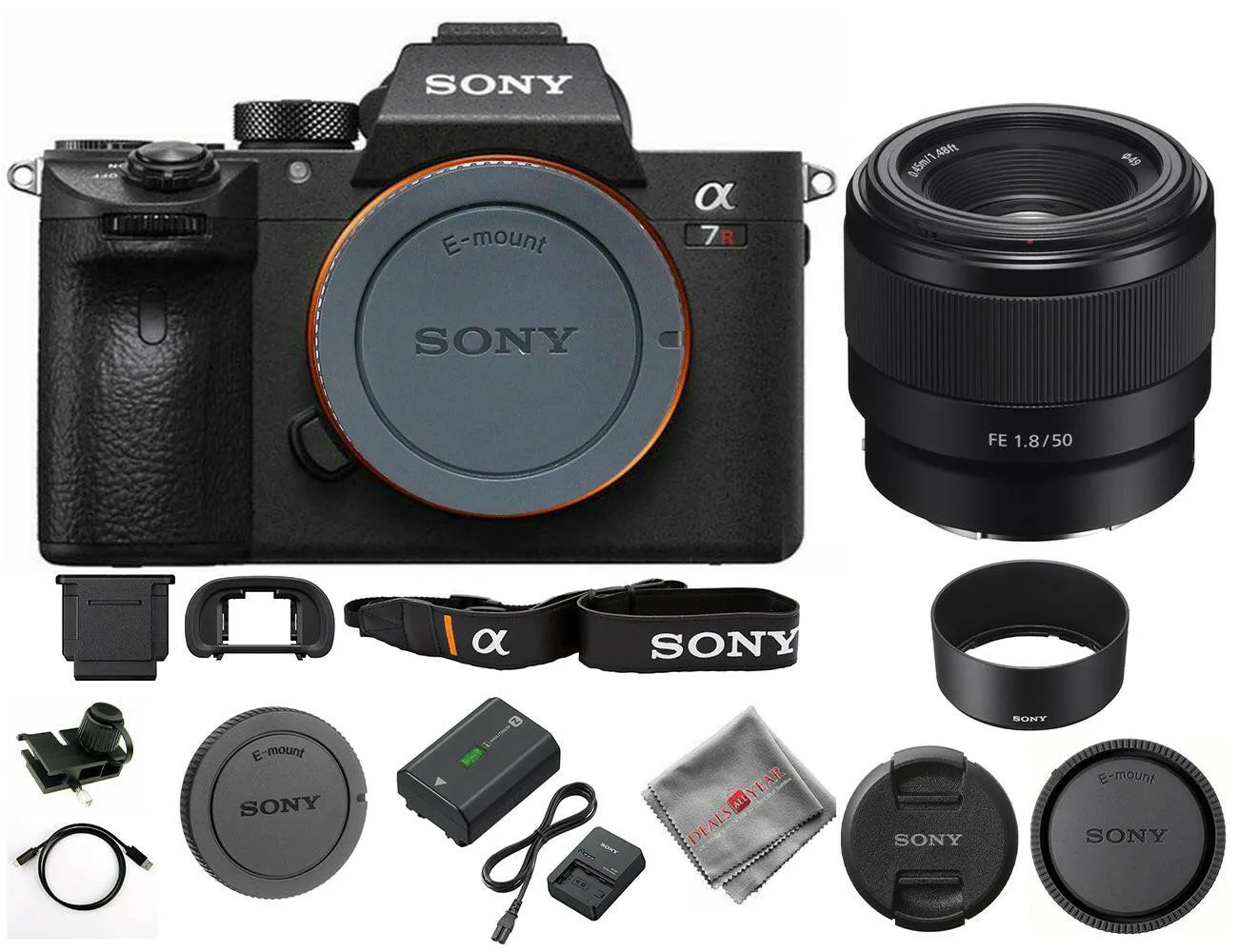 Sony Alpha a7R IIIA Mirrorless Digital Camera with FE 50mm f/1.8 Lens