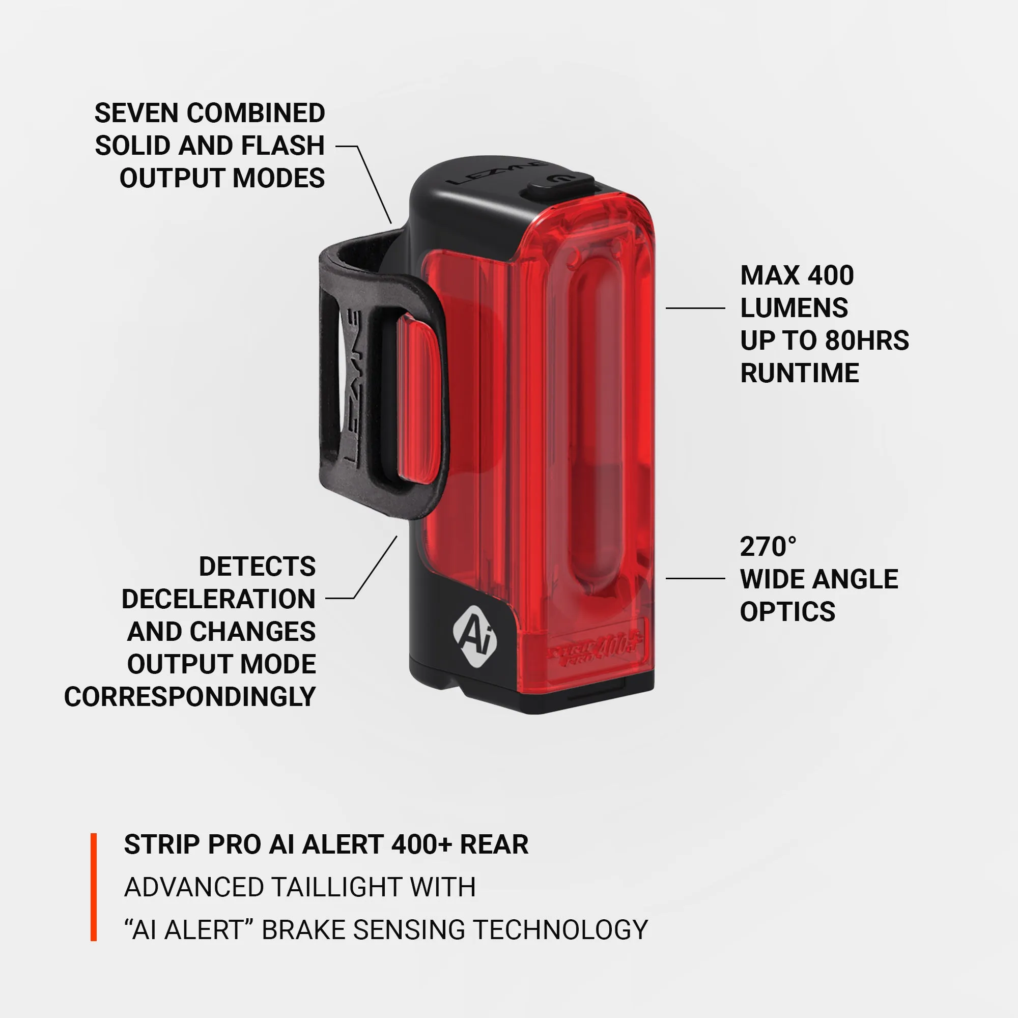 STRIP PRO Ai ALERT 400  REAR