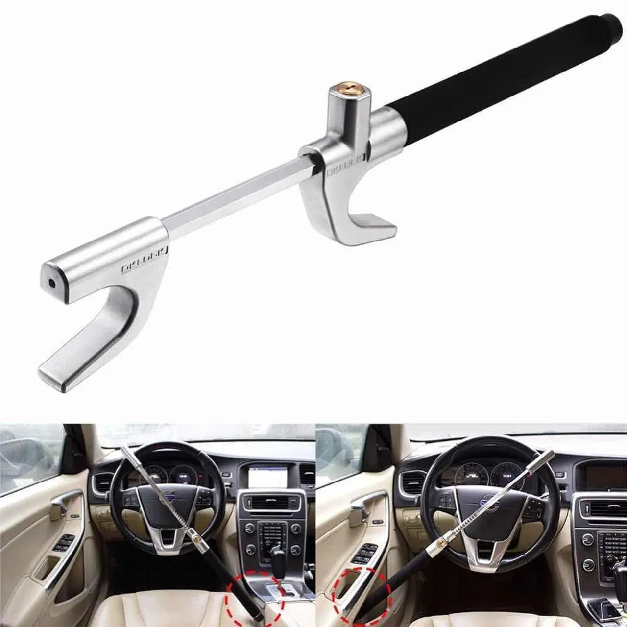 Sturdy Steering Wheel Lock