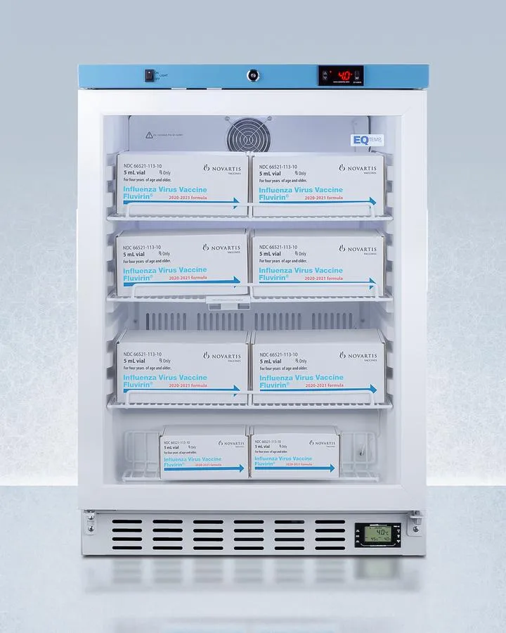 Summit ACR52GLHD 24" Wide Built-in Medical Refrigerator