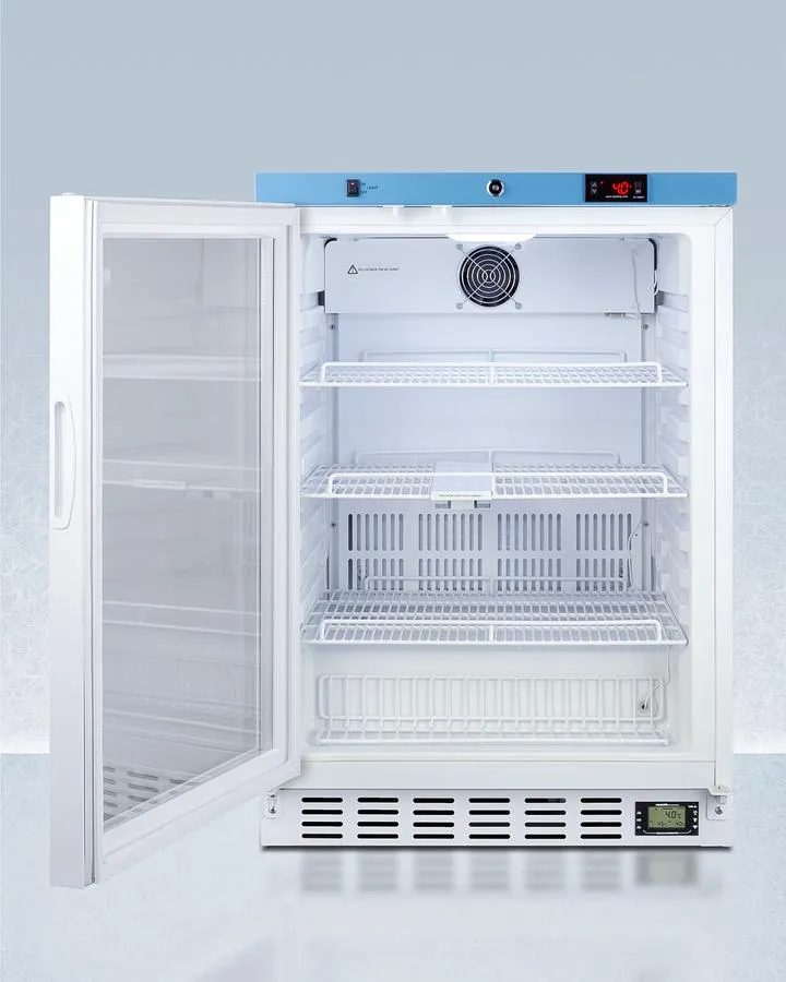 Summit ACR52GLHD 24" Wide Built-in Medical Refrigerator