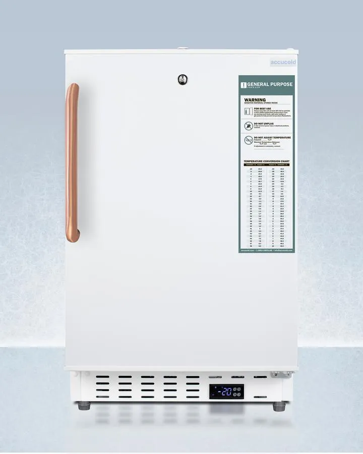 Summit ADA305AFTBC 20" Wide Built-in Vaccine All-freezer, ADA Compliant