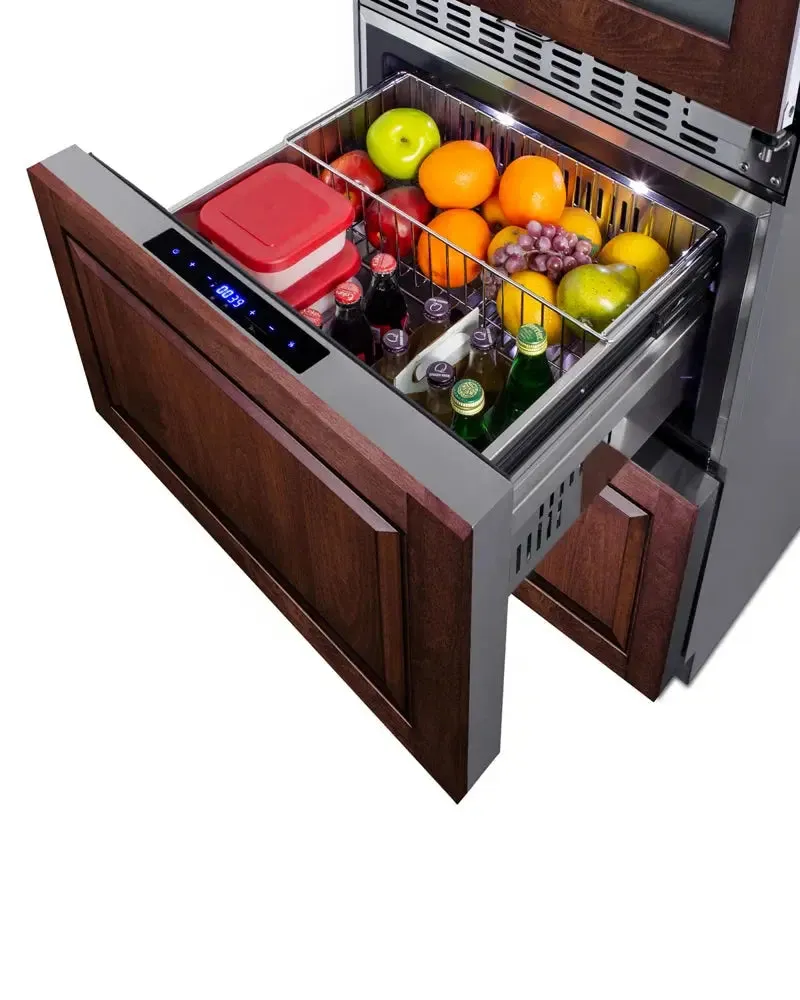 Summit Appliance 23.63'' 46 Bottle and Can Four Zone Wine & Beverage Refrigerator