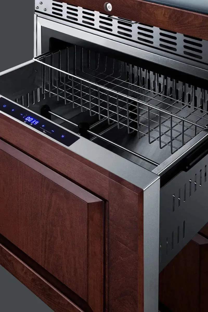 Summit Appliance 23.63'' 46 Bottle and Can Four Zone Wine & Beverage Refrigerator