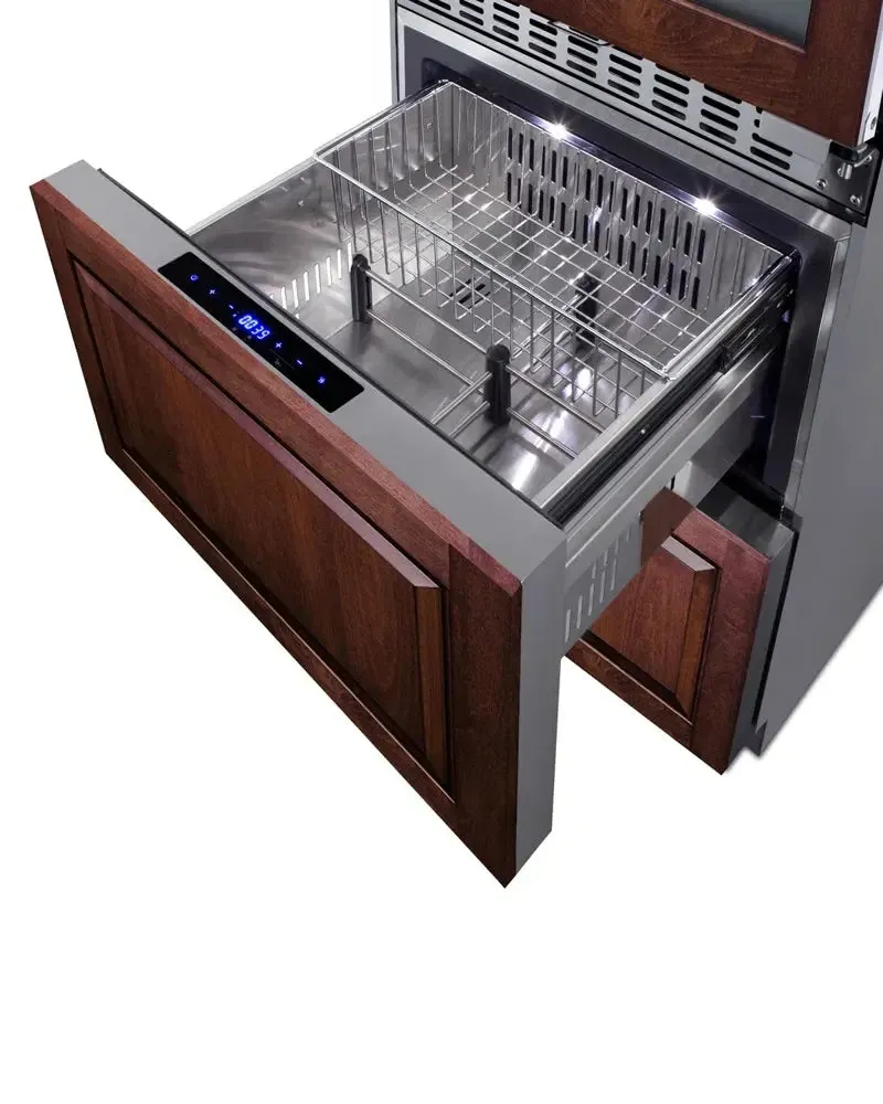 Summit Appliance 23.63'' 46 Bottle and Can Four Zone Wine & Beverage Refrigerator