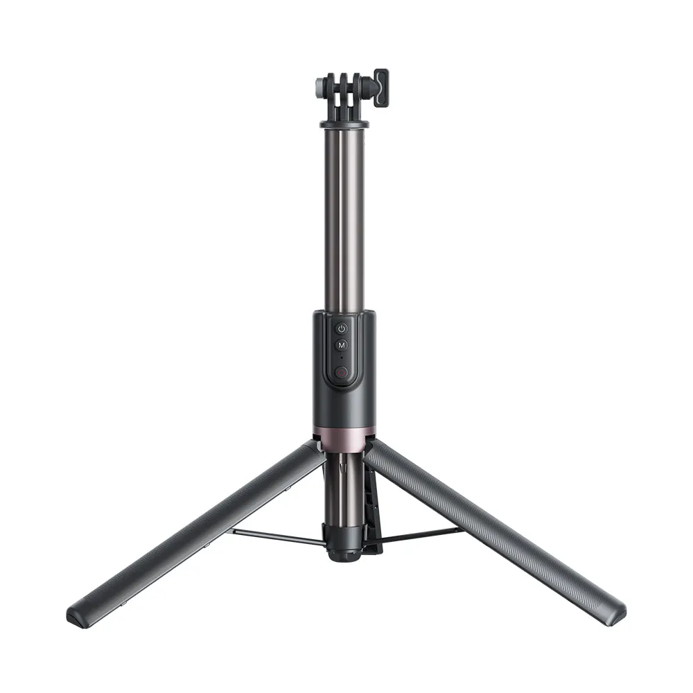 TELESIN Upgraded 1.3m Bluetooth Remote Control Selfie Stick for GoPro/Phone