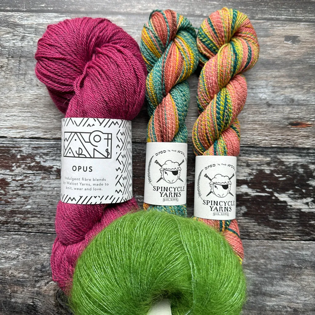Tessellated Vest by Andrea Mowry Yarn Bundle