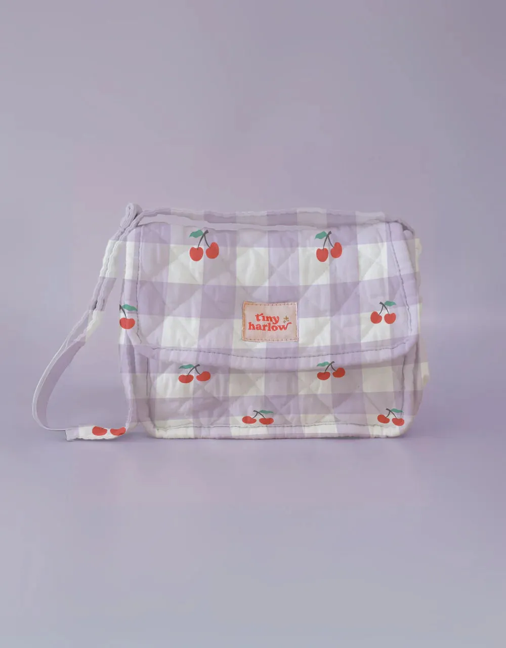 Tiny Harlow - Ensemble Sac à Langer pour Poupée - Cerise||Tiny Harlow - Convertible Doll's Nappy Bag Set - Cherry