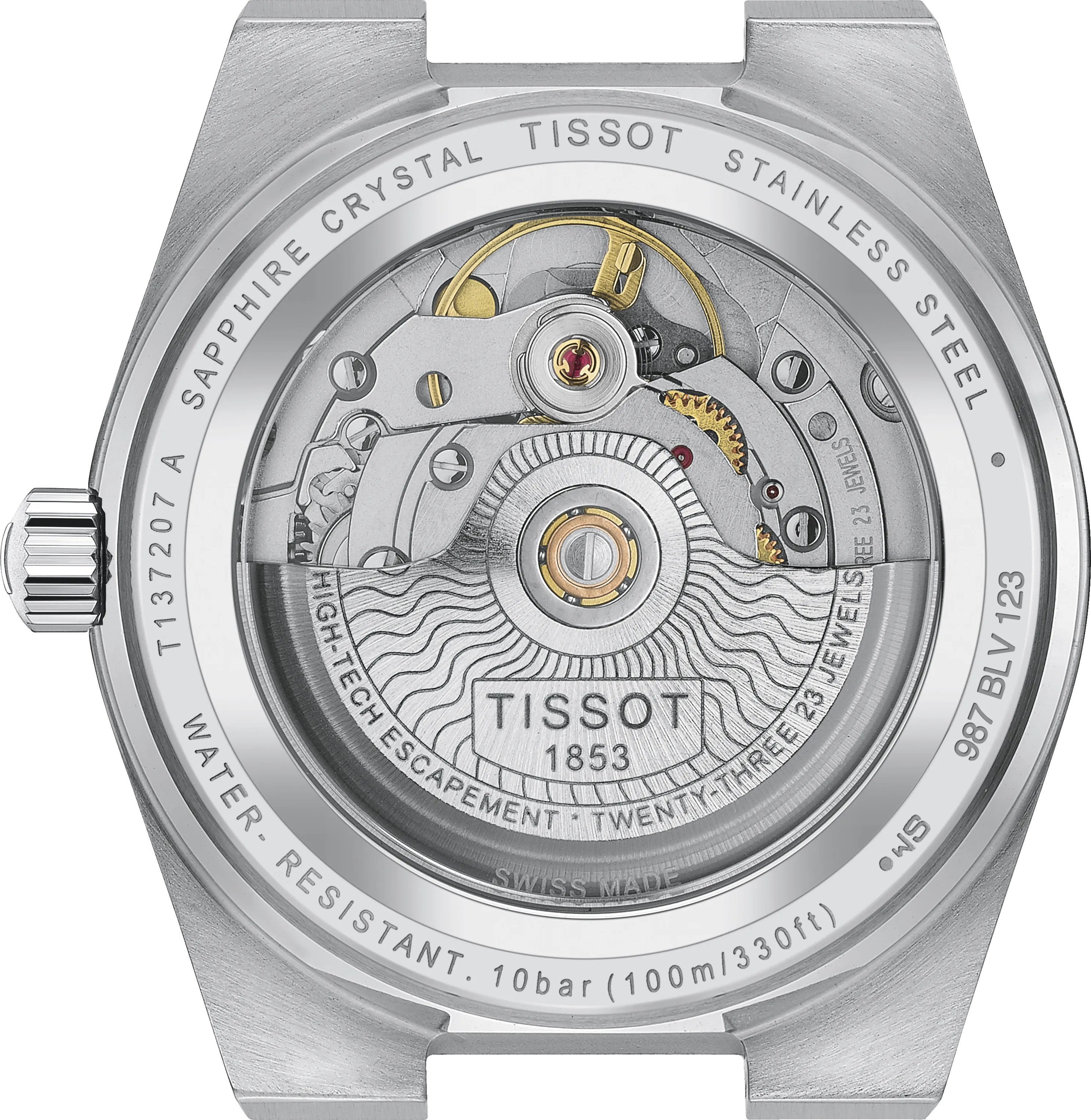 Tissot PRX Powermatic 80 35mm Watch - T137.207.11.111.00 - 787575