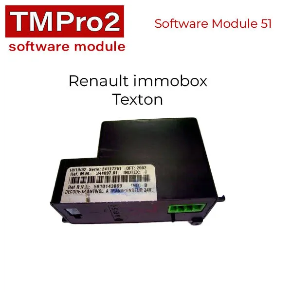 TM Pro 2 - Software Modules - Renault