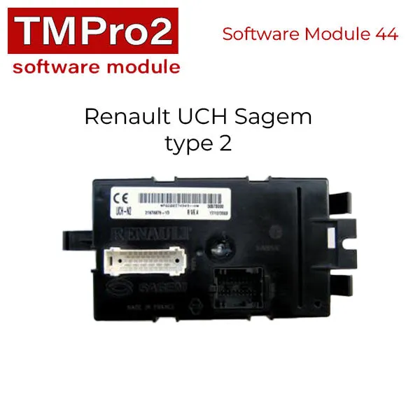 TM Pro 2 - Software Modules - Renault