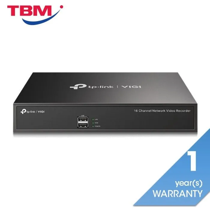 TP-Link TL-VIGI NVR1016H VIGI 16 Channel Network Video Recorder