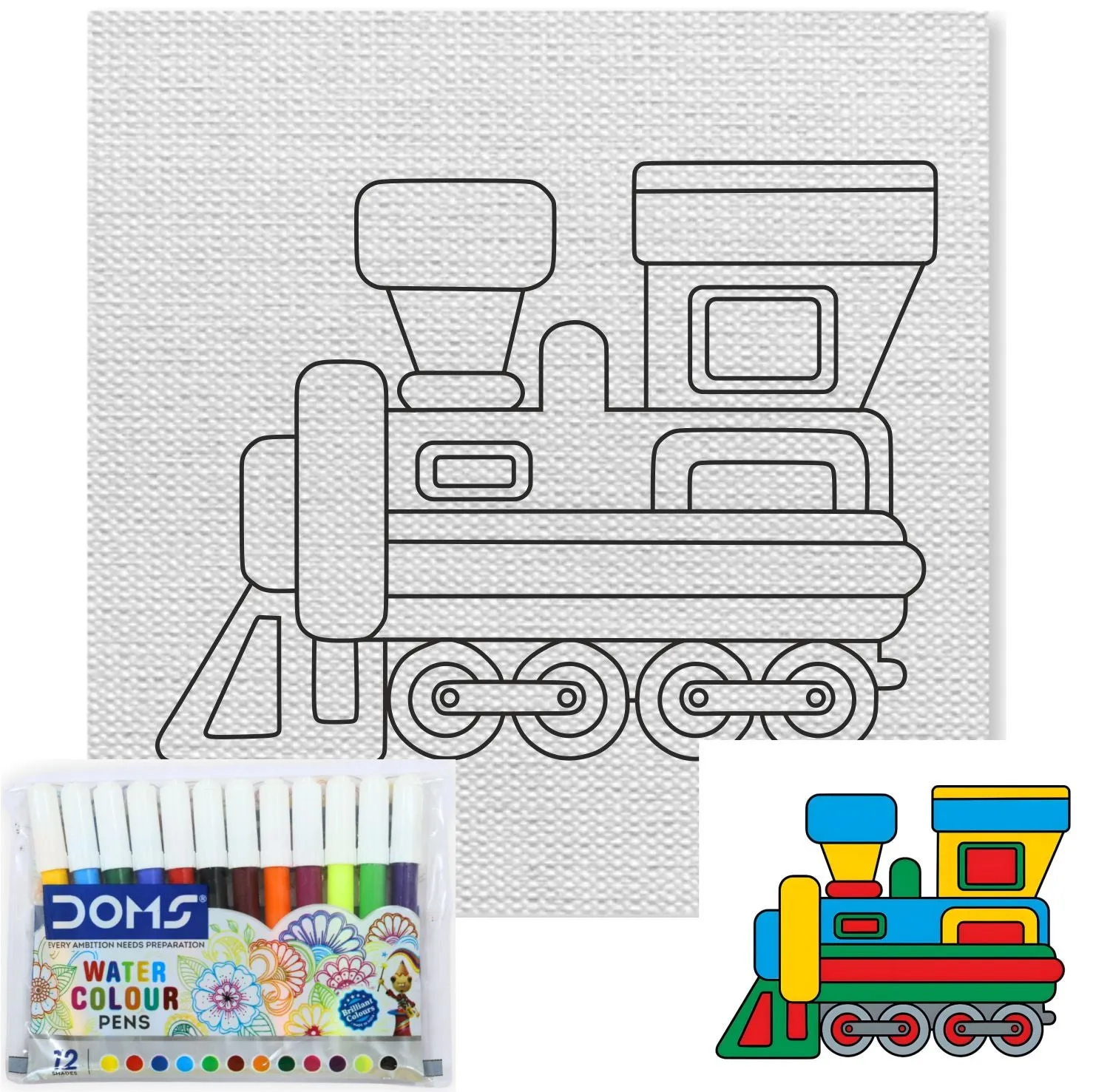 Train Canvas Kit