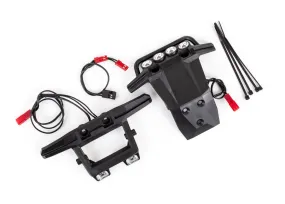 Traxxas LED Light Set Complete Including Bumpers With LED Lights and Harness Fits 4WD Rustler 6793