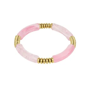 Tube Bracelet Pink Dreams