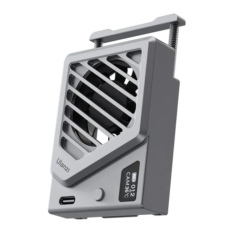 Ulanzi Camera Cooling Fan For Sony / Canon / FUJIFILM Sliver